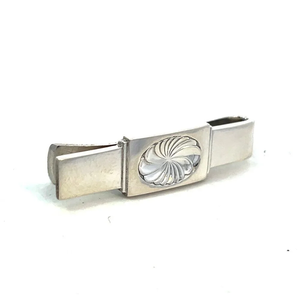 Georg Jensen Estate Money Clip Tie Clip Silver GJ36
